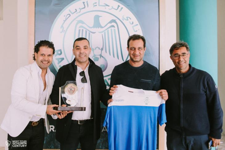 درع الزمالك لنادي الرجاء